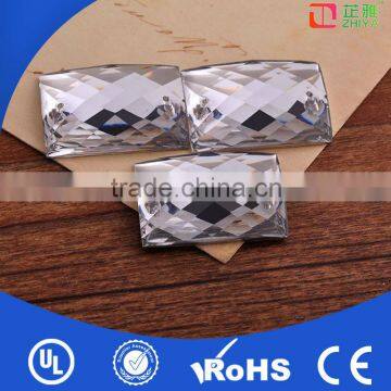 2014 wholesale flat back cheap crystal stones for clothing