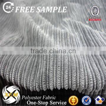 100 polyester corduroy upholstery fabric