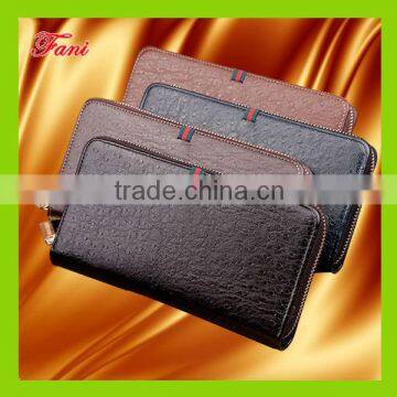 genuine leather clutch bag for mem