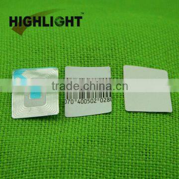 Highlight hot sale RL044s EAS RF soft label/ EAS soft tag/ rf sticker