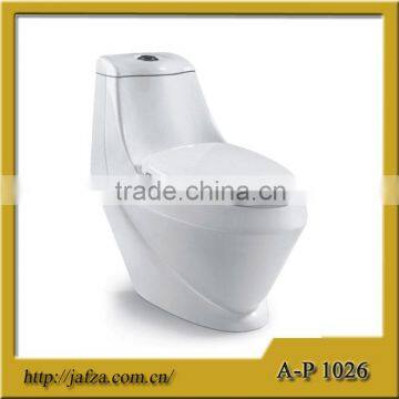 1026 Popular floor mounted AREEJ sanitary ware wc toilet, Golden Dragon one piece toilet, washdown ceramic toilet