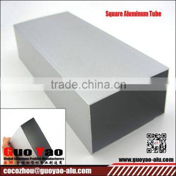 Mill Finish Extrusion Aluminum Profiles Aluminum Round/Square Tubes