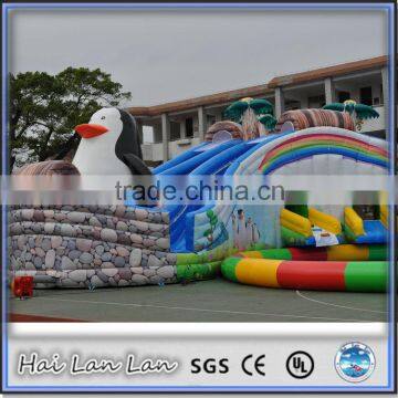 2016 High Quality Swimming Pool Slide ,inflatable Water Slide,bouncy Slide Combo photo-3