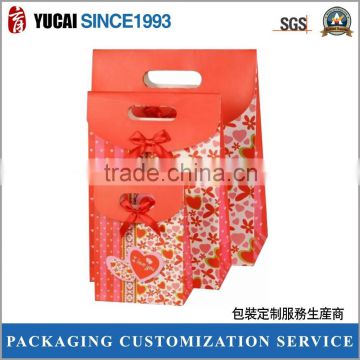 Orange gift paper box packaging box in super quality