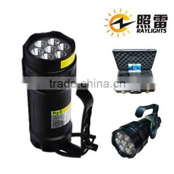 7 x Raylights XML-T6 led dive light scuba diving suit scuba diving light