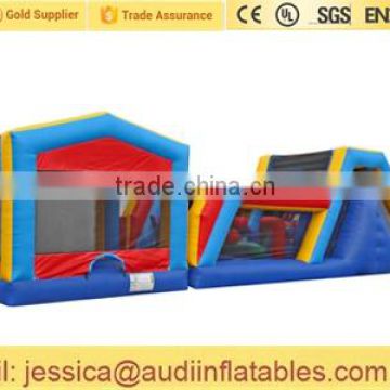 inflatable 45' Fun House Obstacle Combo for sale