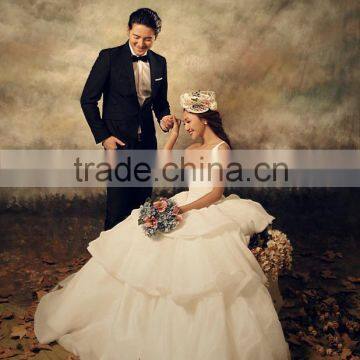 3 x 3 Meters Hand Painted Wedding Photo Studio Backdgrounds Muslin Backdrop photo-3