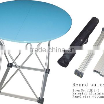 round sales table,display equipment