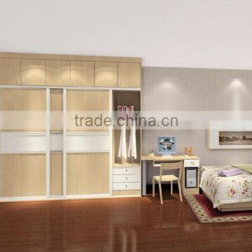 wooden sliding folding wardrobe design