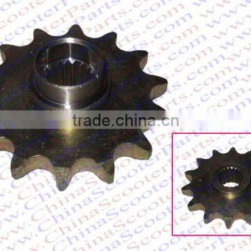 14T 530 Front Sprocket 19 Spline Reverse Gear Box Kazuma Falcon Dingo Panda 150cc 250cc Quad ATV Parts