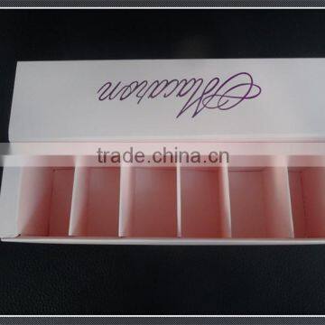 Customized High Quality 4,6,12,24pcs Pink Wholesale Macarons Box photo-2