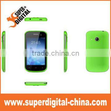 3.5 inch mobile phone android 4.4 smart phone 3g with metal body