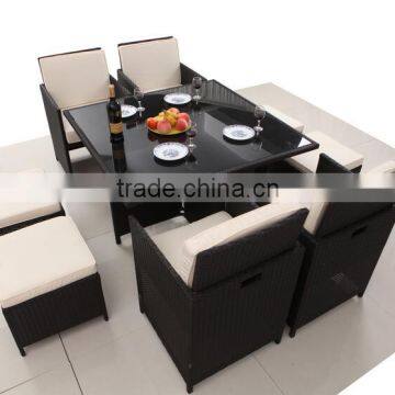 Weatherproof and Fireproof Rattan Garden Wholesale Rattan Wicker Furniture