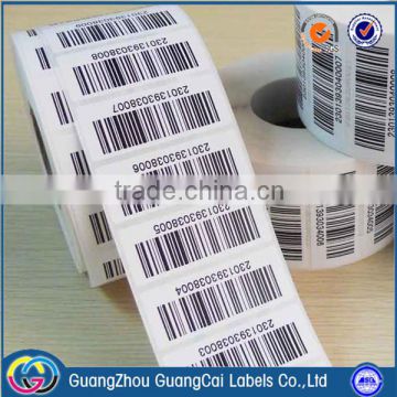 Custom barcode label printing label design