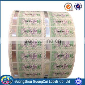 Guangzhou Manufacture Custom Self-adhesive Roll Paper Label Stickers photo-4