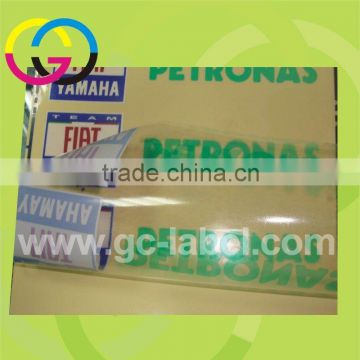 Professional manufacture vinyl material transparent self-adhesive label stickers