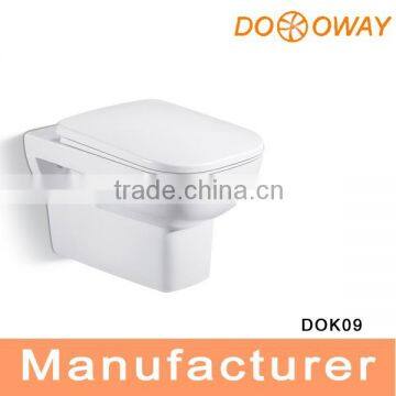 New Design Sanitary Ware Ceramics Wall Hung Toilet Price From Chaozhou Manufacturer photo-5