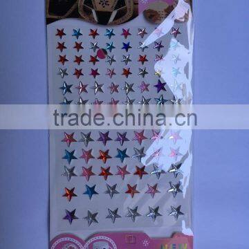 Glitter Self Adhesive Crystal Rhinestone Sticker Sheets photo-3