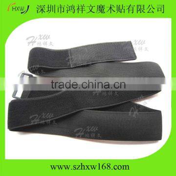 Adjustable elastic luggage strap with buckle