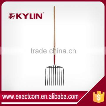 LONG ASH HANDLE WELDED TEMPERED 10T ENSILAGE FORK