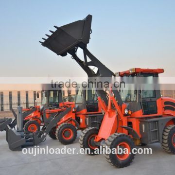 2016 new design mini construction equipment wheel loader with auger