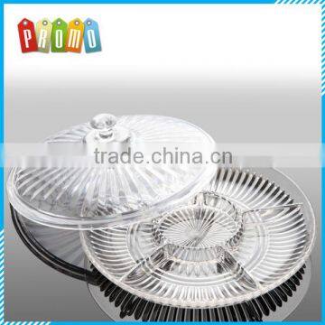 Wholesale clearly acrylic fruit and candy dish, nut plate