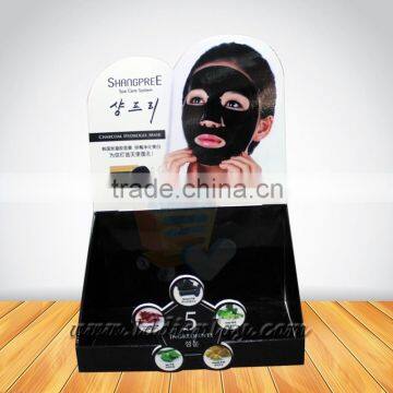 Professional Cardboard promotion mac makeup paper floor display