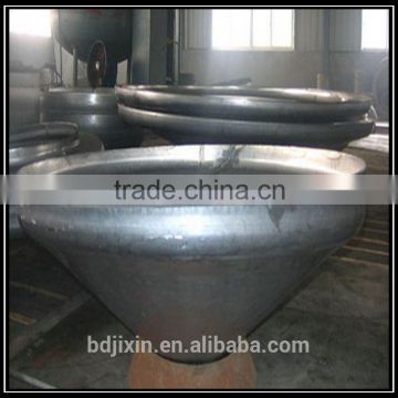 hopper carbon steel conical dish head