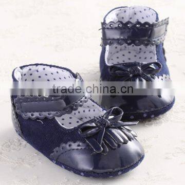 Handmade Custom Colorful Wholesale Shoes Girls With pu Baby Shoe