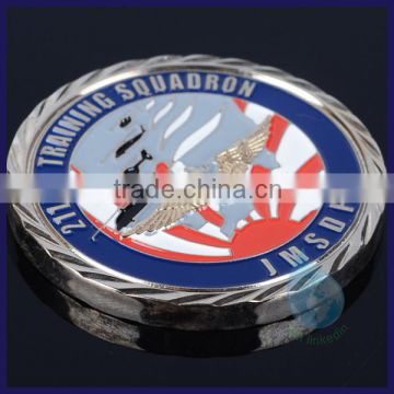 2014 air training engraved silver coin/new products 2014 collective coins