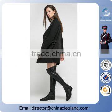 2016 Fashion Young Lady Zipper Trench Winter Coat photo-3