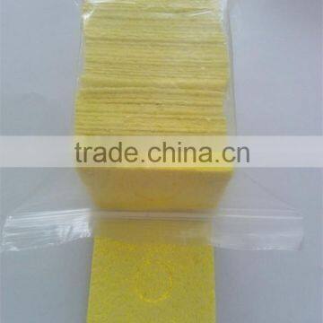 60x60mm soldering tips cellulose sponge