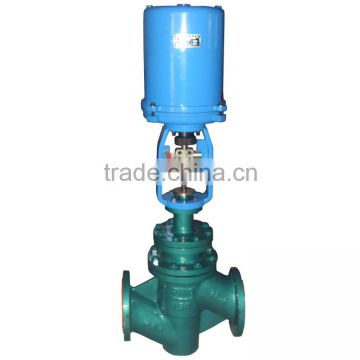 AC380V flange ss316 gas regulating valve with electric