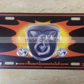 Customized Embossed License Plate, Metal Plate, Metal Sign photo-5
