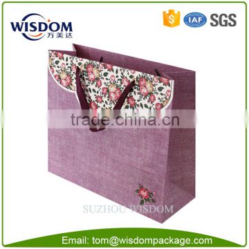 unique luxury printed paper bag