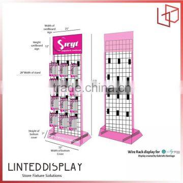 Excellent Wooden Retail Floor Advertising Display Stands