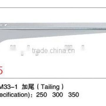 Chrome Slatwall Hanging Shelf Brackets photo-2