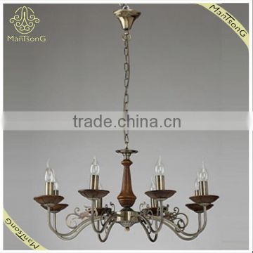 ZhongShan Indoor Lighting Candle Chandelier Pendant Lamp with E14 Light Source