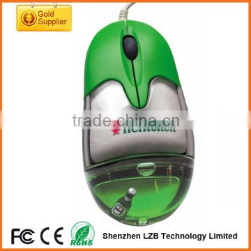 water filled mouse, liquid filled mouse for customized gift