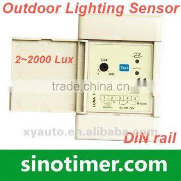 Din Rail Outdoor Lighting Sensor