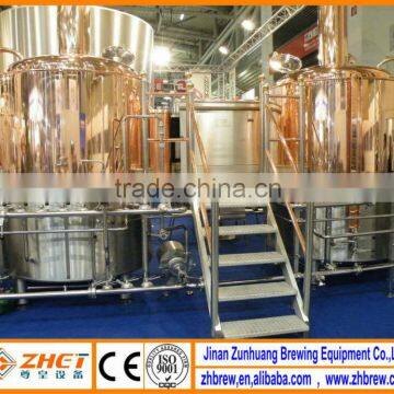 500L Beautiful Red Copper Hotel Beer Equipment/micro Beer Equipment