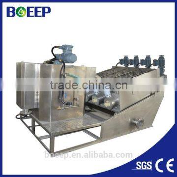 high efficiency petrochemical waste water sludge dewatering screw press