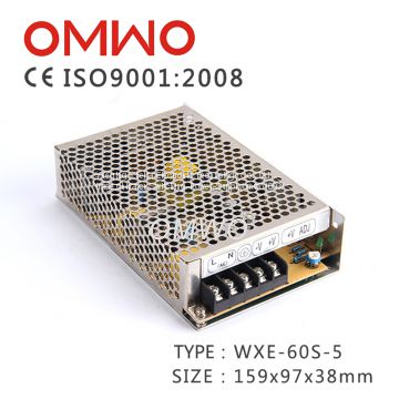 WXE-60S-5 60W 5V  Single output switching power supply