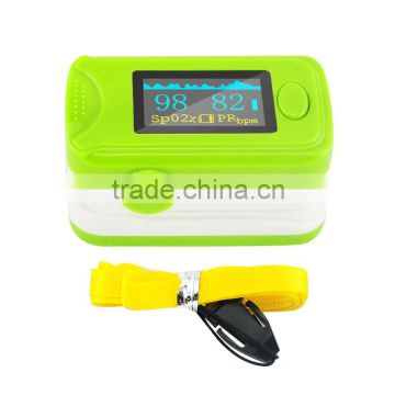 CE approved Color LED Fingertip Adult Pulse Oximeter RPO-8B5