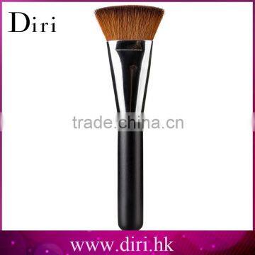 Gun metal color makeup brush/flat multifunctional makeup brush/high quality synthetic foundation brush