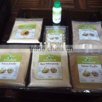 MACA PRODUCTS FROM PERU