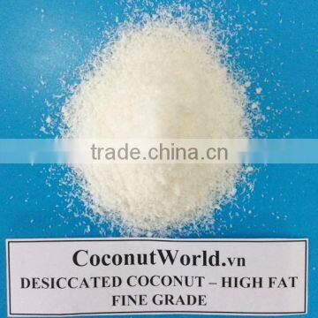 DESSICATED COCONUT HIGH FAT FINE GRADE