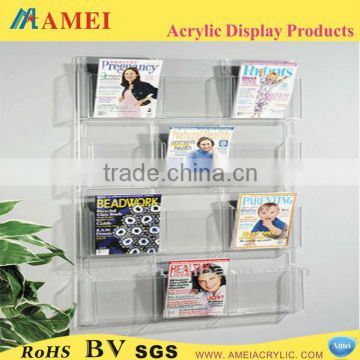 2013 dongguan high quality luxury elegant decorative wood wall display shelves