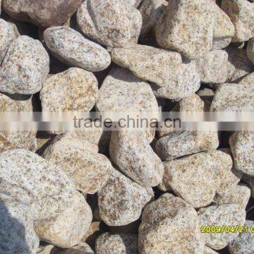 natural stone kerbs,nature granite pebble machine made