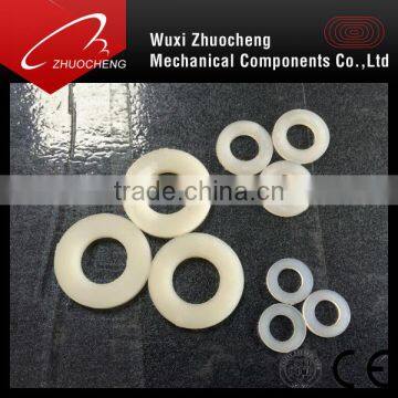 customized black white PA66 nylon washer FLAT PVC washer